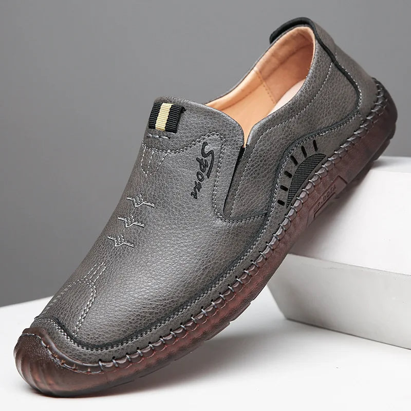 Sapato Mocassim Nobre Hombre Italian | Feito de Couro Legitímo