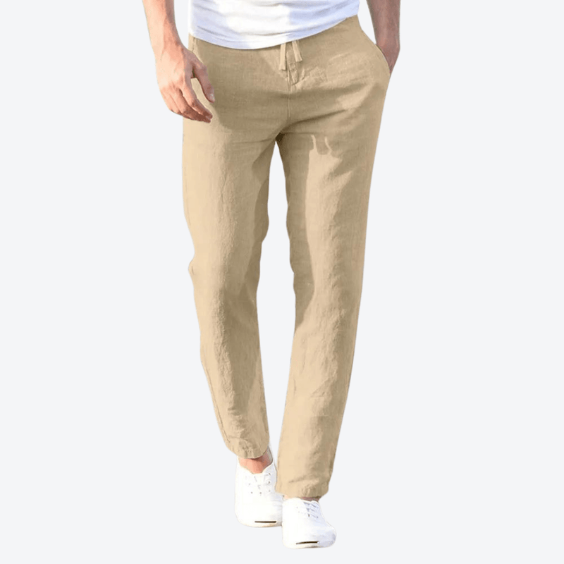 Calça Nobre hombre Slim Linho 100%