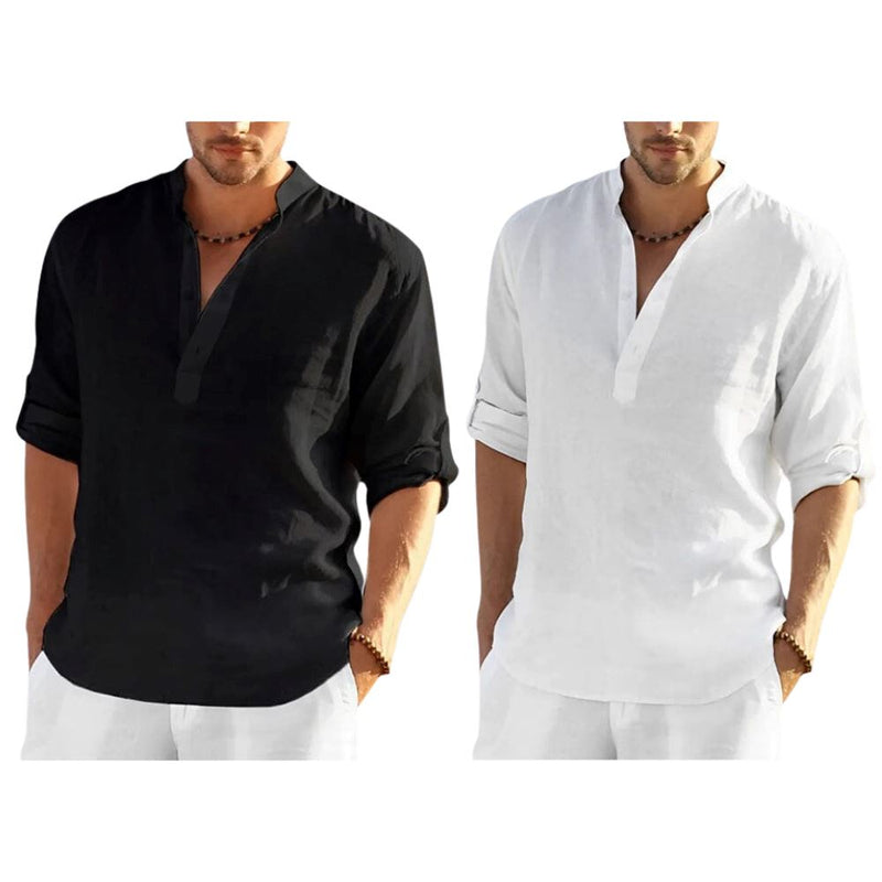 [COMPRE 1 LEVE 2]  Camisa Masculina Bata Panamá