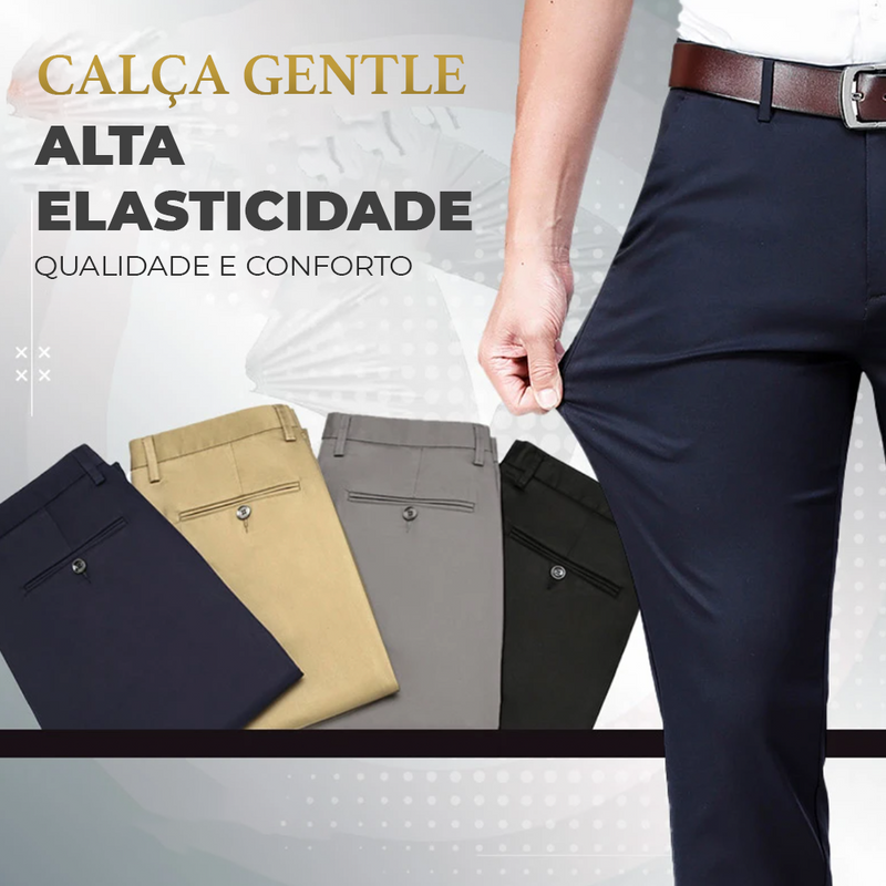 Calça  Masculina em Tecido Confortável e Leve - Nobre Hombre Always