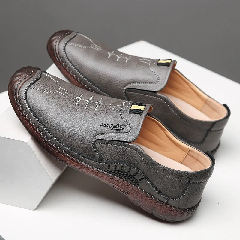 Sapato Mocassim Nobre Hombre Italian | Feito de Couro Legitímo