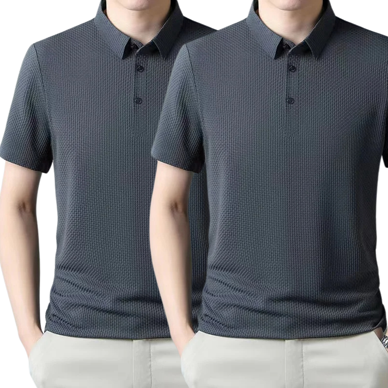 Camisa Polo Fresh Seda Gelo