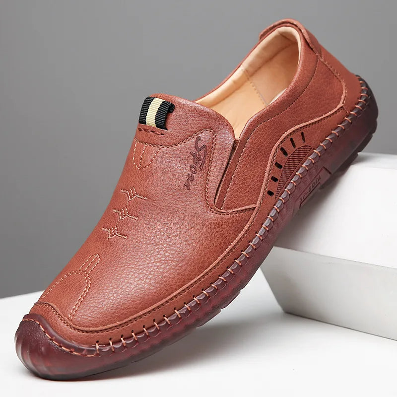 Sapato Mocassim Nobre Hombre Italian | Feito de Couro Legitímo