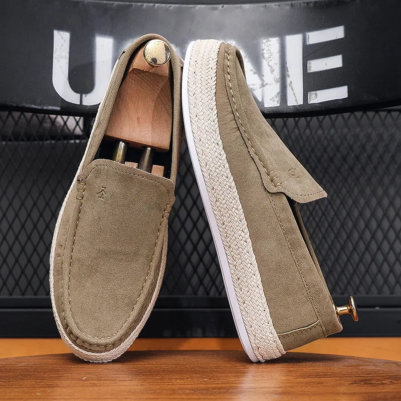 Mocassim Masculino Suede Nobre Hombre