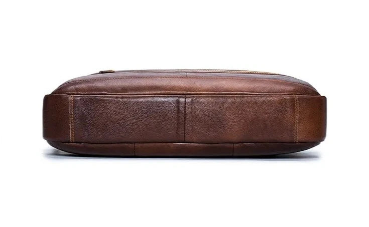 Bolsa Mascuina  Nobre Hombre Captain - Couro Legítimo, Multifuncional e Elegante