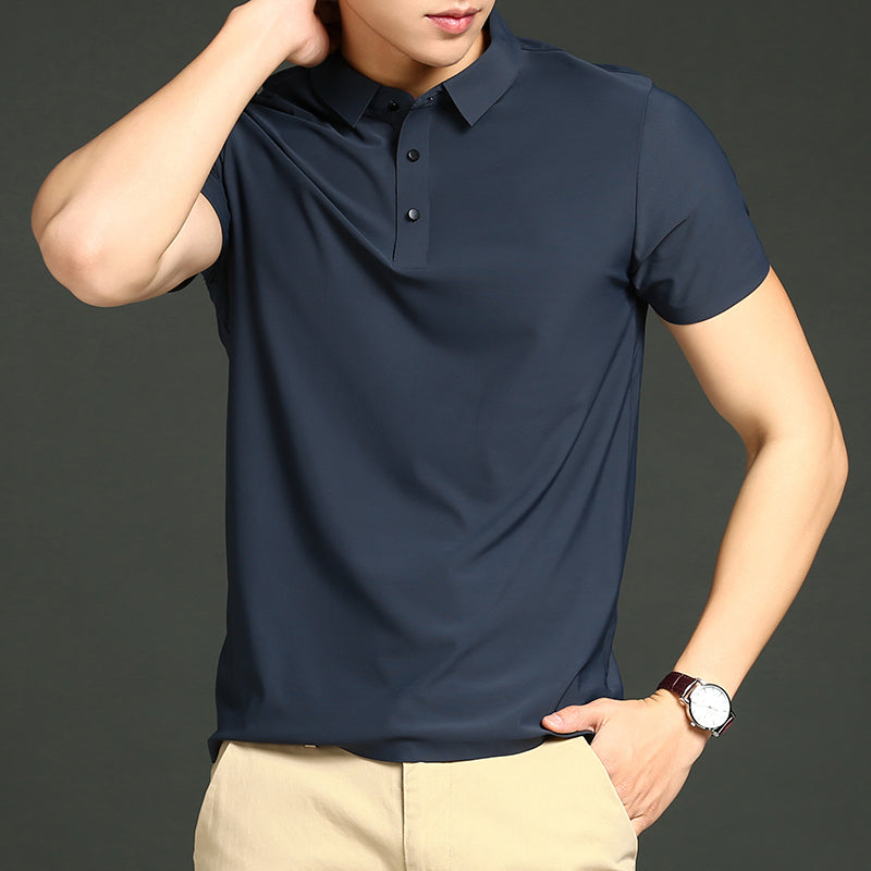 Camisa Gola Polo Nobre Hombre Ice Comfort com Tecido de Alta Tecnologia