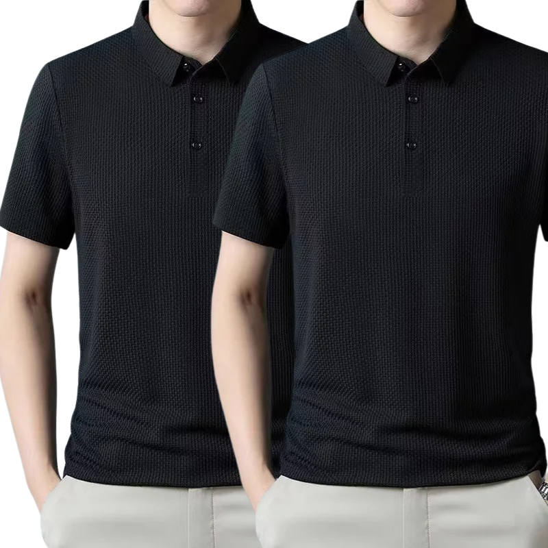 Camisa Polo Fresh Seda Gelo