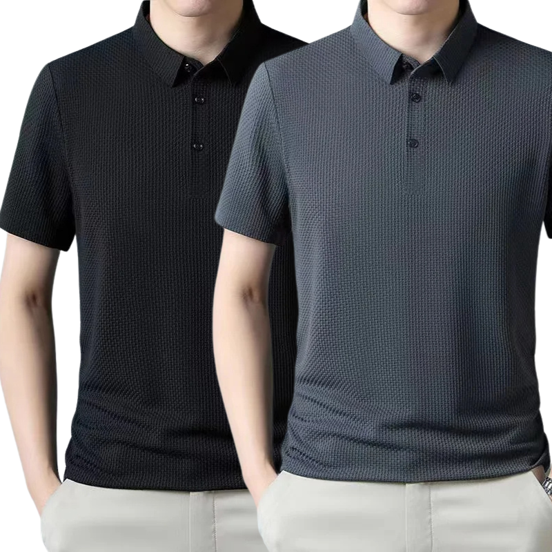 Camisa Polo Fresh Seda Gelo