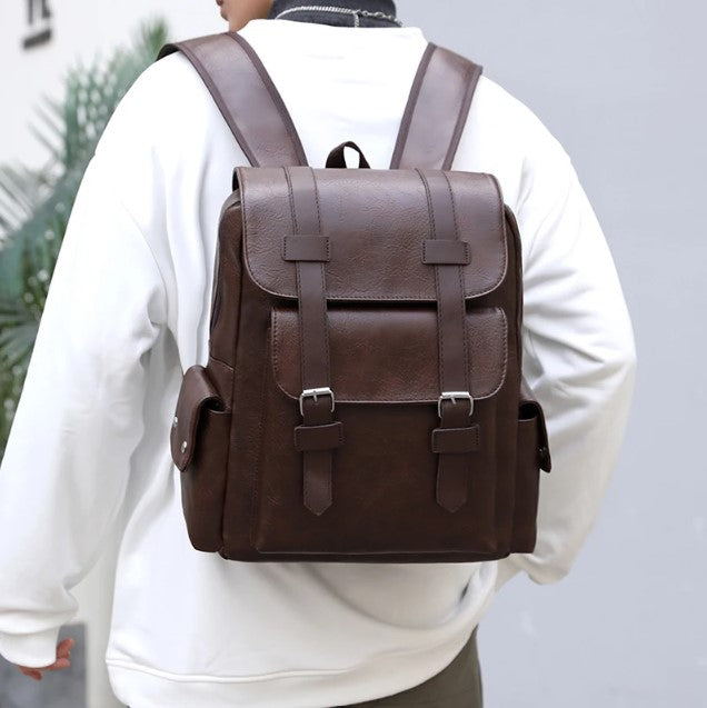 Mochila Masculina  Nobre Hombre Rustic - Couro