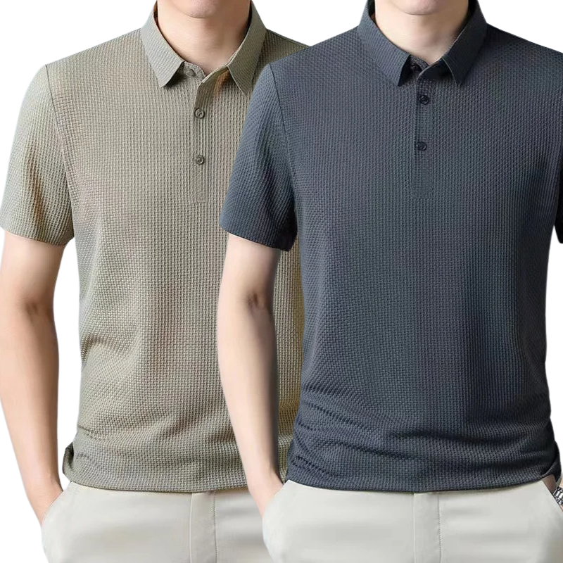 Camisa Polo Fresh Seda Gelo