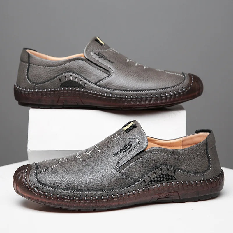 Sapato Mocassim Nobre Hombre Italian | Feito de Couro Legitímo