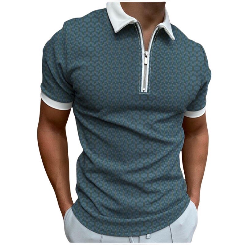 Camisa Polo Masculina com Ziper para Chamar Atenção - Diversos Modelos