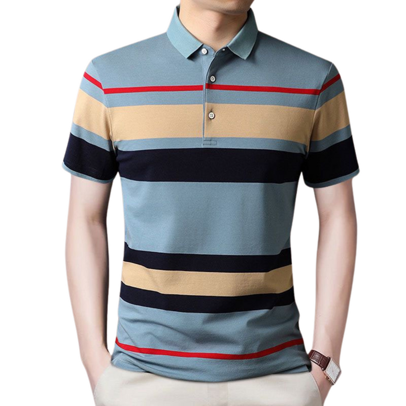 Camisa Polo Masculina Listrada