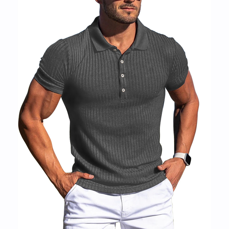 Camisa Polo com Acabamento em Fio Egípcio