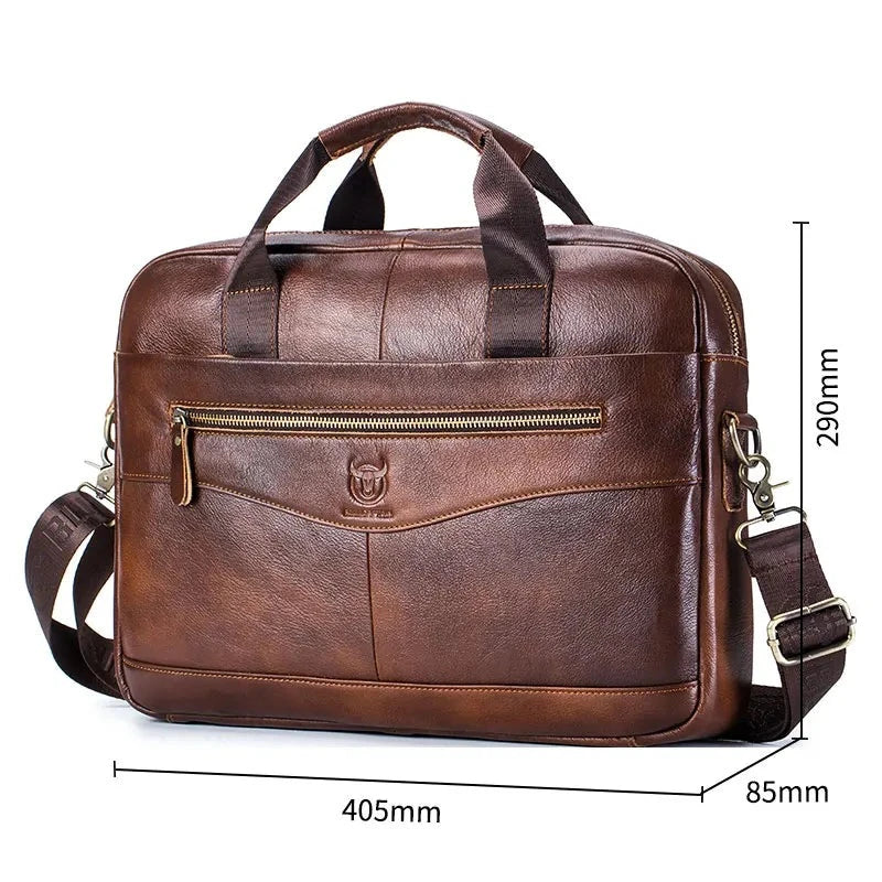 Bolsa Mascuina  Nobre Hombre Captain - Couro Legítimo, Multifuncional e Elegante