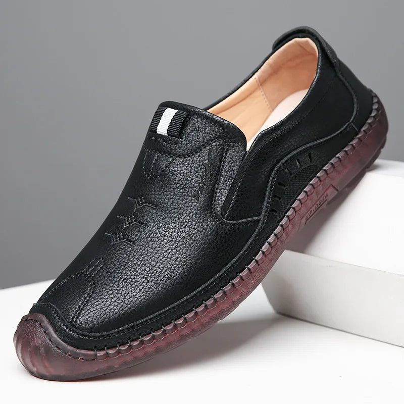 Sapato Mocassim Nobre Hombre Italian | Feito de Couro Legitímo