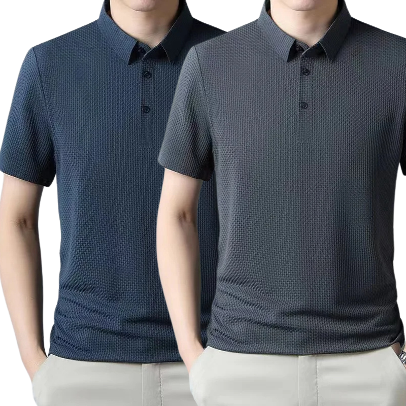 Camisa Polo Fresh Seda Gelo