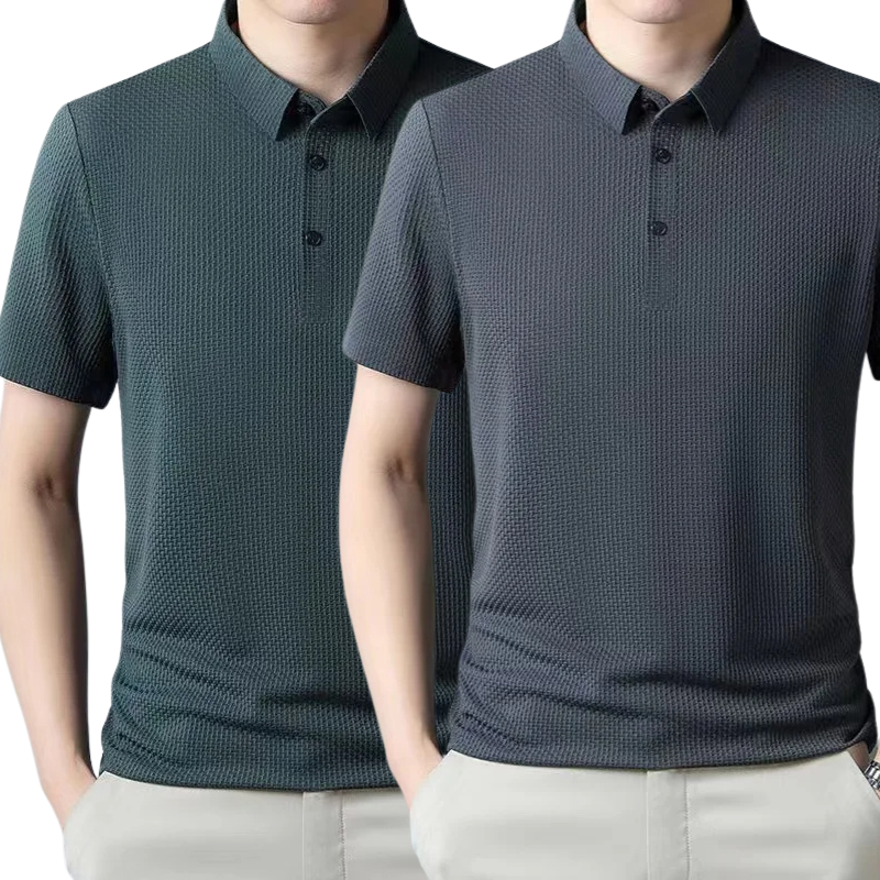 Camisa Polo Fresh Seda Gelo