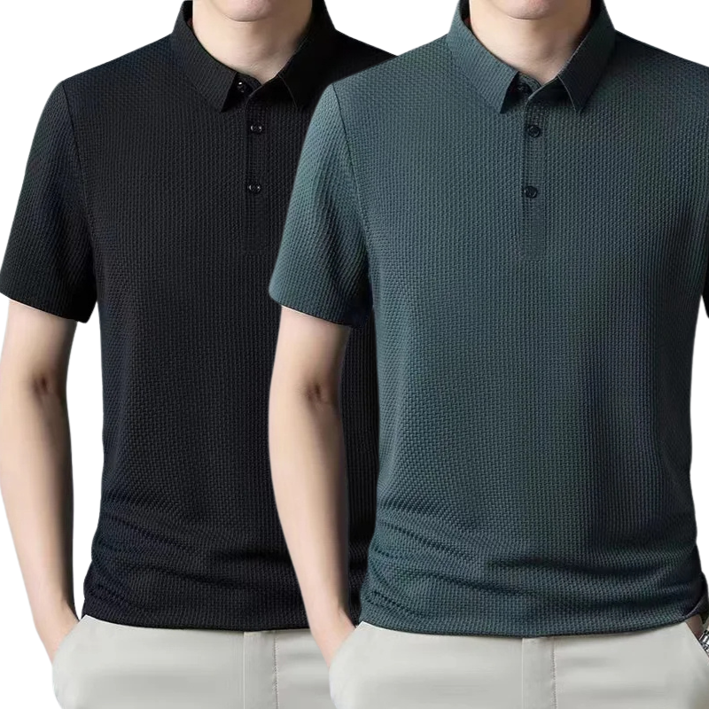 Camisa Polo Fresh Seda Gelo