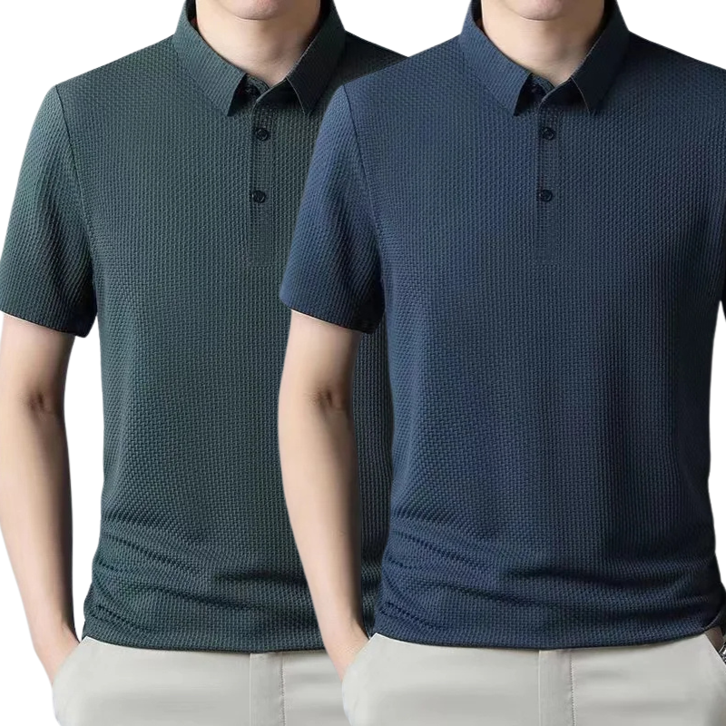 Camisa Polo Fresh Seda Gelo