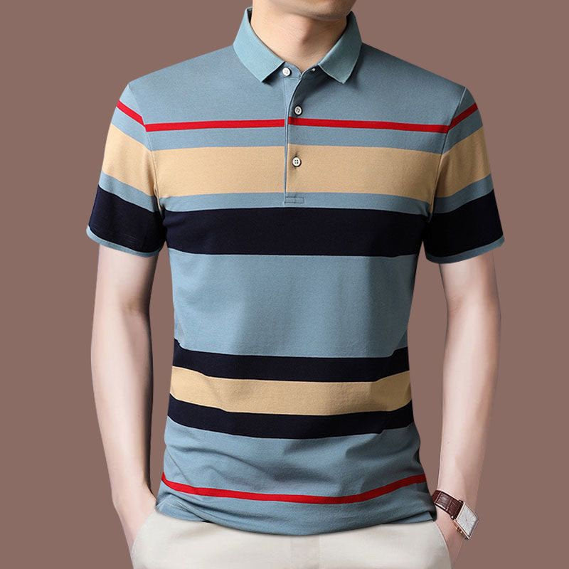 Camisa Polo Masculina Listrada