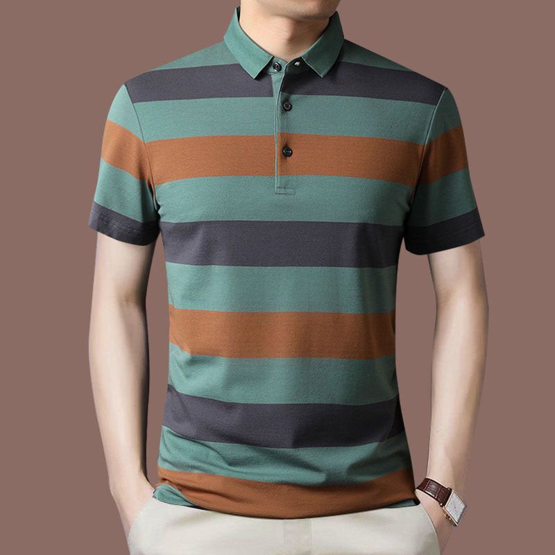 Camisa Polo Masculina Listrada