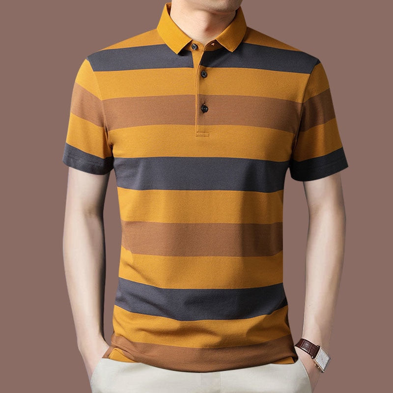 Camisa Polo Masculina Listrada