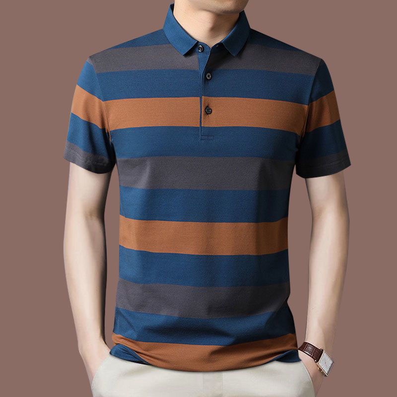 Camisa Polo Masculina Listrada