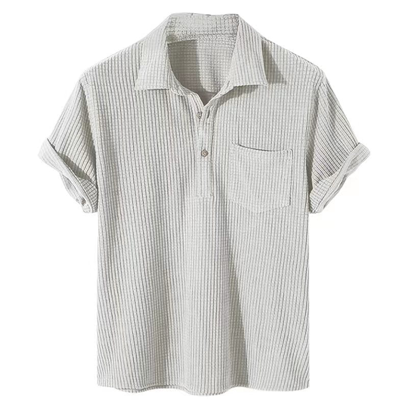 Camisa Polo em Algodão Detalhado