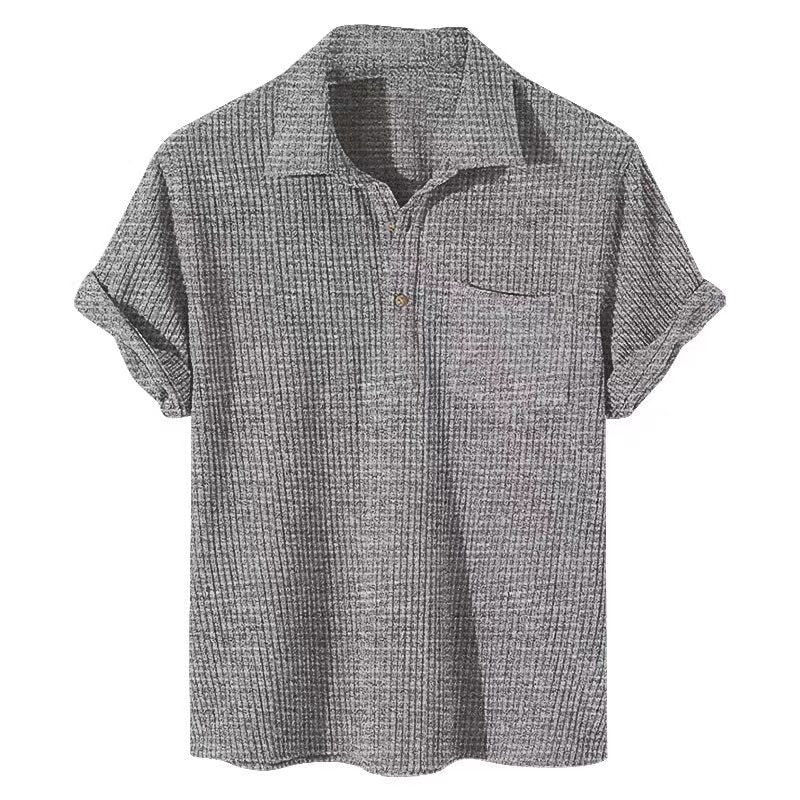 Camisa Polo em Algodão Detalhado